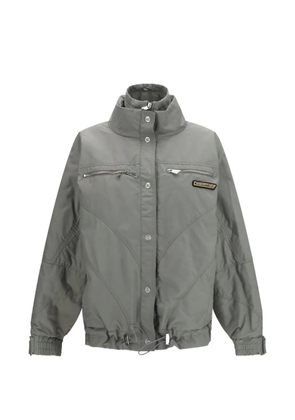 The Attico high-neck zipped bomber jacket - Green