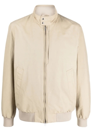 Woolrich zip-fastening bomber jacket - Neutrals