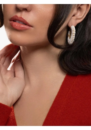 Gas Bijoux Izzia beaded hoop earrings - White