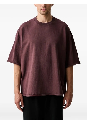 American Vintage Afoma cotton T-shirt - Red