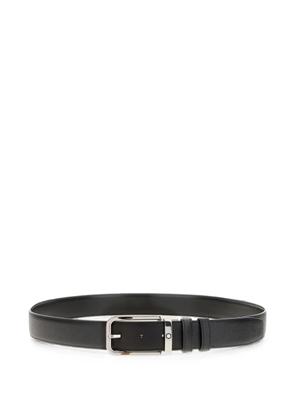 Montblanc reversible calf leather belt - Black