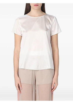 Giorgio Armani short-sleeve blouse - Neutrals
