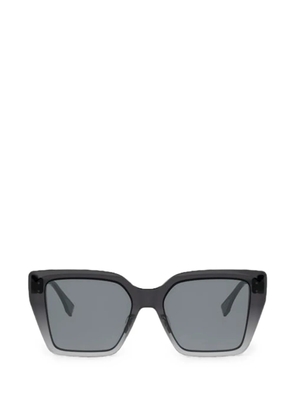 FENDI FF Diamonds square-frame sunglasses - Black