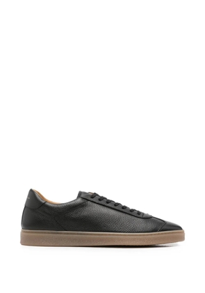 Henderson Baracco pebbled-leather sneakers - Black