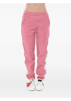 Givenchy logo-tape track pants - Pink