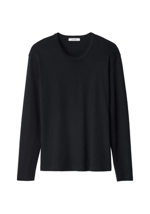 LEMAIRE rib long-sleeve top in jersey - Black