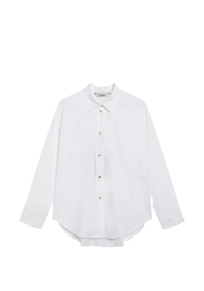 'S Max Mara drop-shoulder shirt - White