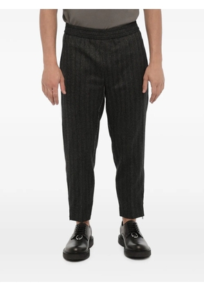 Neil Barrett elasticated-waist zipped-cuff trousers - Grey