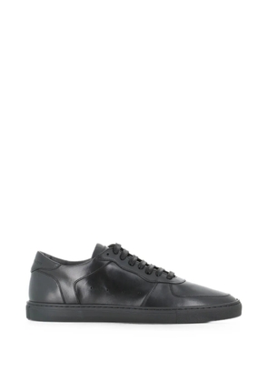 Officine Creative lace-up leather sneakers - Black