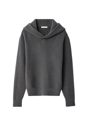 LEMAIRE hooded sweater in cashmere - Grey