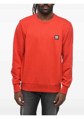 Diesel logo-patch sweatshirt - Red