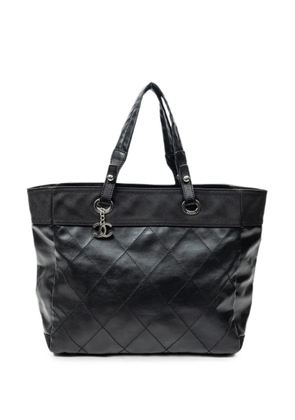CHANEL Pre-Owned Paris Biarritz leather tote bag - Black