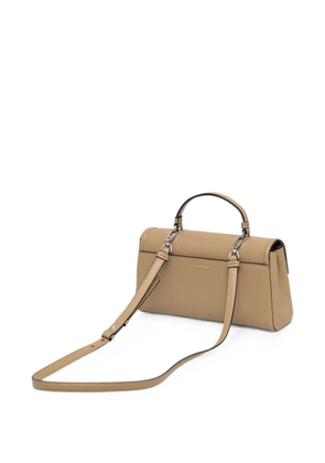Karl Lagerfeld KL logo-plaque shoulder bag - Neutrals
