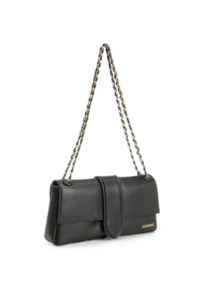 Jacquemus The Bambino Chaîne leather shoulder bag - Black