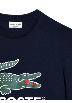 Lacoste logo-print T-shirt - Blue