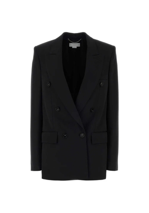 Stella McCartney double-breasted oversized blazer - Black
