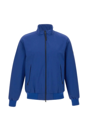People Of Shibuya Shibuya logo-patch jacket - Blue