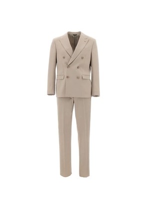 Manuel Ritz double-breasted suit - Neutrals