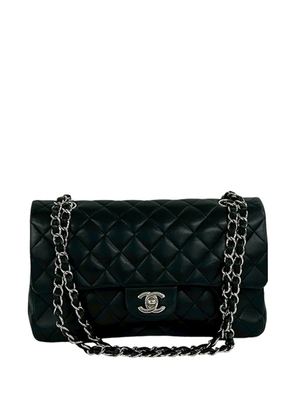 CHANEL Pre-Owned 2008-2009 Medium Classic Lambskin Double Flap shoulder bag - Black