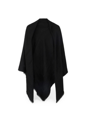 Elisabetta Franchi wool scarf - Black