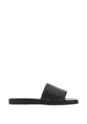Gucci GG Supreme sandals - Black