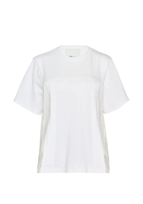 3.1 Phillip Lim lace-trim T-shirt - White