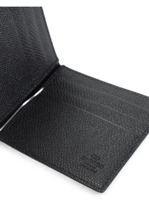 Valentino Garavani VLogo Signature leather wallet - Black