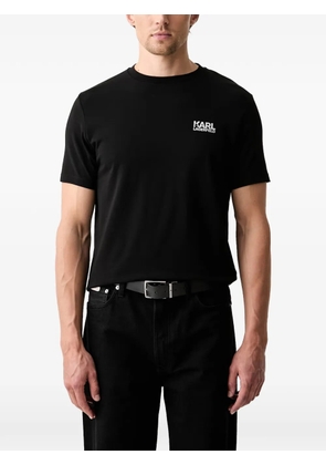 Karl Lagerfeld logo-print T-shirt - Black
