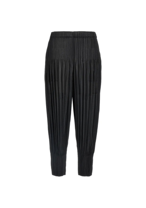 Pleats Please Issey Miyake pleated trousers - Black