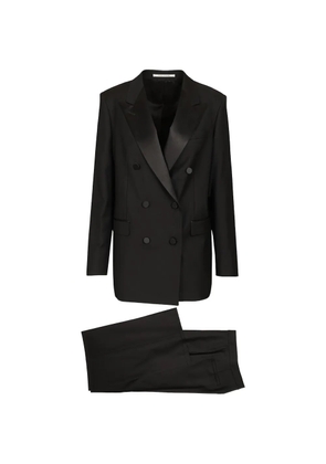 Tagliatore double-breasted suit - Black