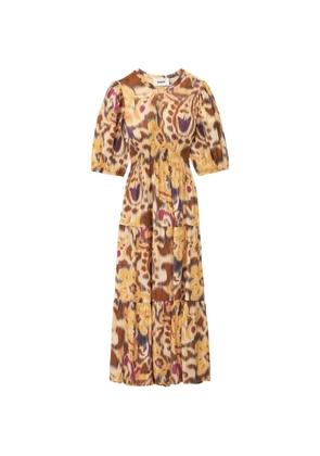 Ba&Sh Madelia midi dress - Yellow