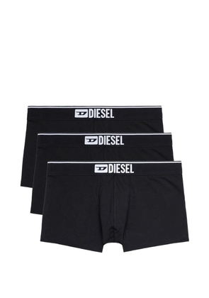 Diesel Umbx-Damien logo-detail boxers (set of three) - Black