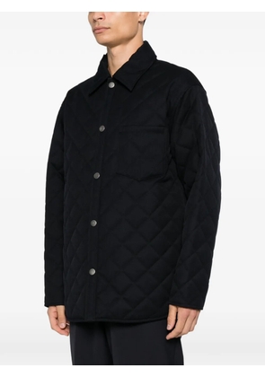 A.P.C. quilted press-stud jacket - Blue