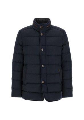 Moorer Nolde-Ls9 quilted jacket - Blue