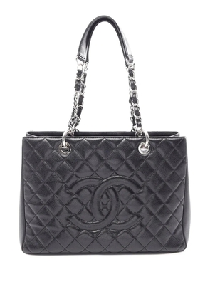 CHANEL Pre-Owned 2014 Caviar Grand Shopping tote bag - Black