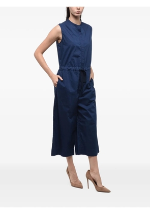 Woolrich cotton sleeveless jumpsuit - Blue