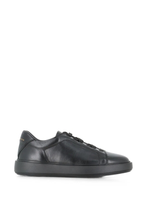 Officine Creative leather lace-up sneakers - Black