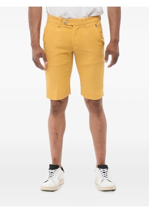 Corneliani button-fastening chino shorts - Yellow