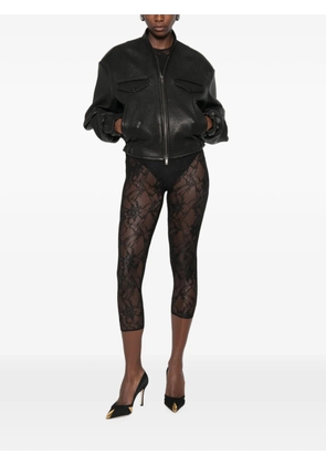 THE ANDAMANE Sheila floral-lace jumpsuit - Black