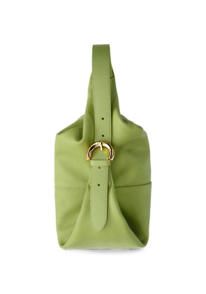 Coccinelle grained leather shoulder bag - Green