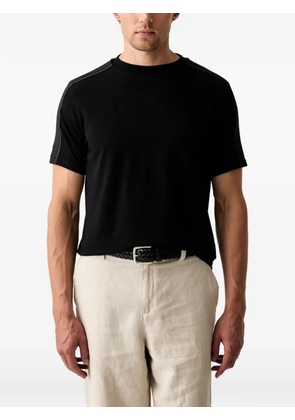 Karl Lagerfeld logo-tape T-shirt - Black