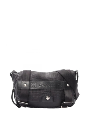 CHANEL Pre-Owned 2008-2009 Nylon Sports Line Messenger Bag crossbody bag - Black