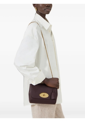 Mulberry Lily grained leather shoulder bag - Purple