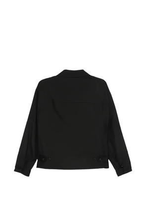 Comme des Garçons Homme zip-up flap-pocket jacket - Black