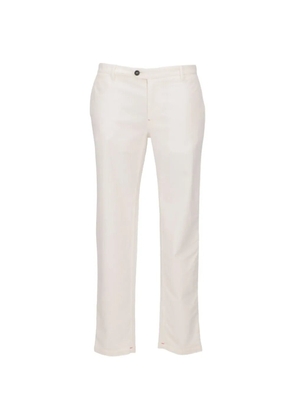 Isaia straight-leg trousers - White