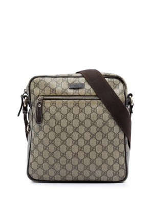 Gucci Pre-Owned 2016-2026 GG Supreme crossbody bag - Neutrals