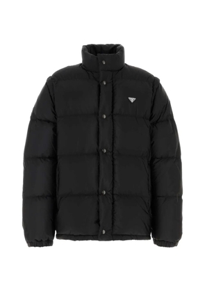 Prada Re-Nylon padded jacket - Black