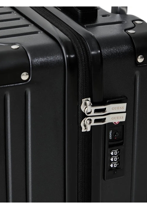 GUESS USA logo-plaque suitcase - Black