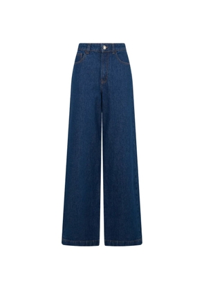 Moorer wide-leg jeans - Blue