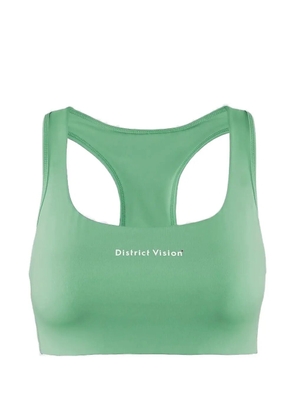 District Vision racerback sports bra - Green